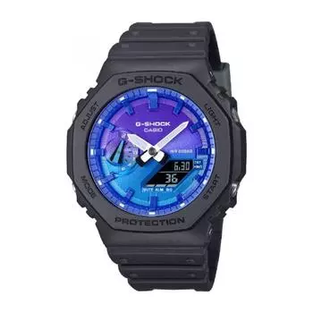 Casio G Shock G Shock Flame Inside Series Black Ga 2100fl 1ajf