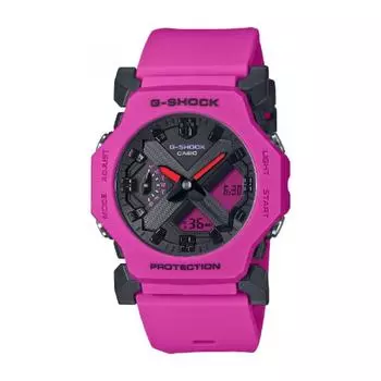 CASIO G SHOCK G SHOCK минималистичный дизайн яркий розовый GA 2300 4AJF