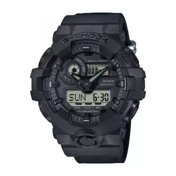 CASIO G SHOCK G SHOCK Utility Black Series циферблат круглый GA 700BCE 1AJF
