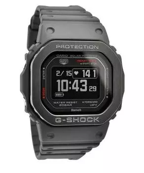 Casio G-Shock G-Squad Цифровой смартфон Link Bluetooth Био-полимерные солнечные часы DW-H5600MB-8 200M Мужские часы серый