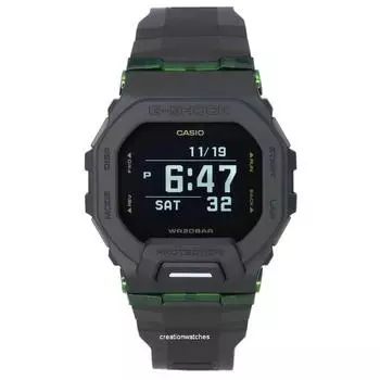 Casio G-Shock G-Squad Mobile link Digital Quartz GBD-200UU-1 GBD200UU-1 200M Мужские часы чёрный