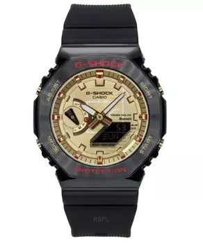 Casio G-Shock G-Steel Аналоговые Цифровые Часы Rui Hachimura Signature Модель Смартфон Link Solar GBM-2100RH-1A 200M Мужские Часы золотой
