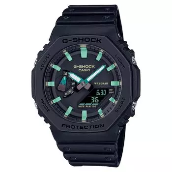 Casio G-Shock GA2100RC-1A, черный. чёрный