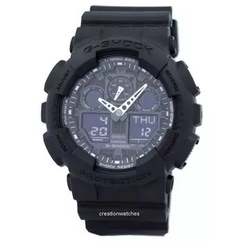 Casio G-Shock GA-100-1A1 GA100-1A1 Ударопрочные мужские часы 200M чёрный