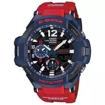 Casio G-SHOCK GA-1100-2ADR Gravitymaster, мужские часы, men s watch