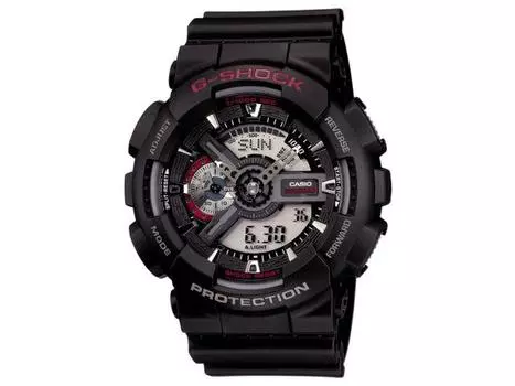 Casio G-SHOCK GA-110-1AJF черные мужские часы аналоговые и цифровые летние часы НОВЫЕ