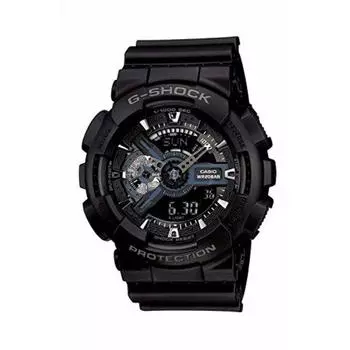 CASIO G-SHOCK GA-110-1BJF Черный Большой корпус Аналоговые цифровые мужские часы с мировым временем НОВИНКА