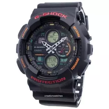 Casio G-Shock GA-140-1A4 Ударопрочные кварцевые мужские часы 200M
