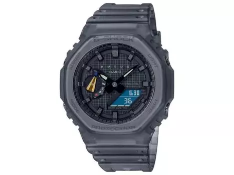CASIO G-SHOCK GA-2100FT-8AJR FUTUR LIMITED Цифровые мужские часы с карбоновым сердечником