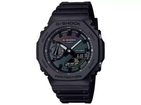 Casio G-SHOCK GA-2100RW-1AJF Радужные кирпичные стены карбоновые аналоговые цифровые мужские часы