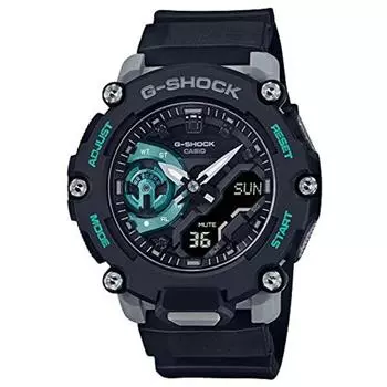 CASIO G-SHOCK GA-2200M-1AJF Carbon Core Guard Аналоговые цифровые кварцевые мужские часы