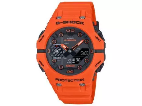 Casio G-Shock GA-B001FL-4AJF Оранжевый Карбон Bluetooth Аналоговые Цифровые Мужские Часы