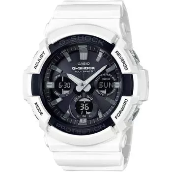 Casio G Shock Gaw 100b 7ajf [радио Solar Белый Черный]