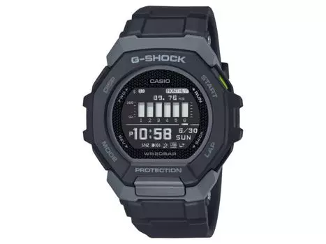 Casio G-SHOCK GBD-300-1JF G-SQUAD Step Tracker Bluetooth Training Men Watch NEW