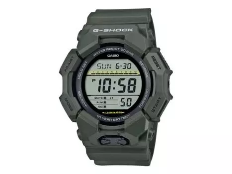 CASIO G-SHOCK GD-010-3JF Зеленый Большой Корпус Карбоновый Корпус Цифровые Мужские Часы День/Дата