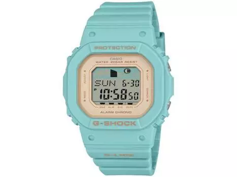 CASIO G-Shock GLX-S5600-3JF G-LIDE Женские часы Модель среднего размера Синий полимерный ремешок