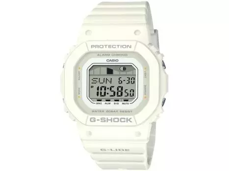 Casio G-SHOCK GLX-S5600-7BJF G-LIDE Tide Graph Moon Data Watch Белый 40,5 мм НОВЫЙ