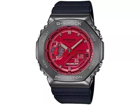 CASIO G-SHOCK GM-2100B-4AJF Мужские Часы с Металлическим Покрытием КРАСНЫЕ НОВЫЕ из Японии