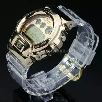 CASIO G-SHOCK GM-6900SG-9JF [GM-6900 Glacier Gold] Round Watch Skelton Resin *Stainless Steel