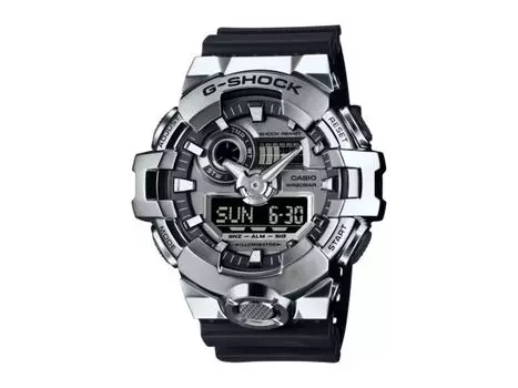 CASIO G-SHOCK GM-700-1AJF Big Case Metallic Silver Analog Digital Men Watch NEW
