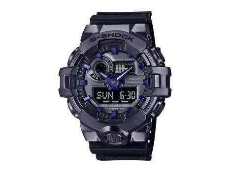 CASIO G-SHOCK GM-700P-6AJF Big Case Metallic Purple Analog Digital Men Watch NEW