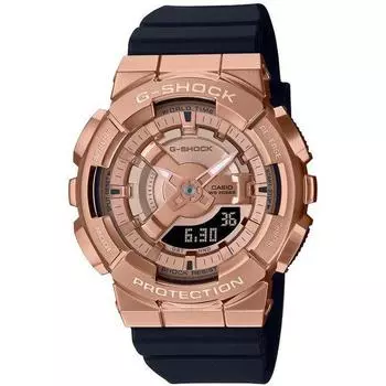 CASIO G SHOCK GM S110PG 1AJF [аналоговая комбинированная модель G SHOCK серии 110, маленькая и тонкая резинка для модели]