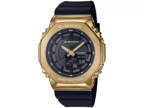 CASIO G-SHOCK GM-S2100GB-1AJF Модель унисекс Наручные часы Цифровые аналоговые черные НОВЫЕ