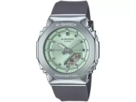 Casio G-SHOCK GM-S2110-3AJF Зеленый циферблат Минималистский дизайн Аналоговые цифровые часы НОВЫЕ