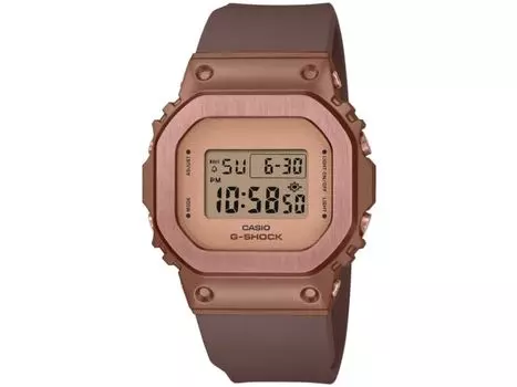 Casio G-SHOCK GM-S5600BR-5JF Модель унисекс Наручные часы Бронзовый цифровой полимер НОВЫЙ