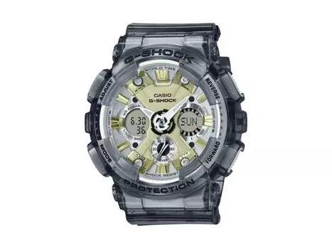 CASIO G-SHOCK GMA-S120GS-8AJF Модель унисекс Наручные часы Аналоговый цифровой полимерный ремешок