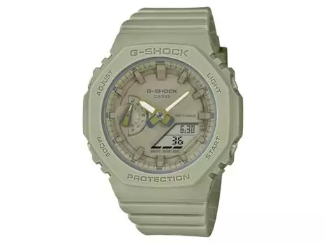 CASIO G-SHOCK GMA-S2100BA-3AJF Аналоговые цифровые женские часы Total Green среднего размера