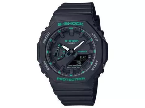 CASIO G-SHOCK GMA-S2100GA-1AJF Женские часы среднего размера, черная смола, НОВИНКА