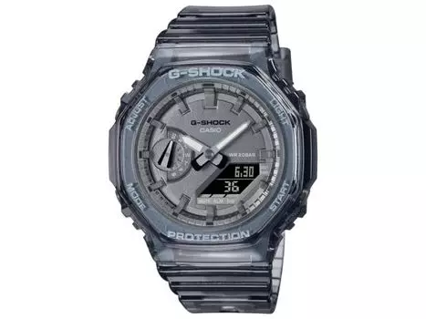 CASIO G-SHOCK GMA-S2100SK-1AJF Черные прозрачные наручные часы унисекс, модель LIMITED, НОВЫЕ