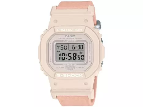 CASIO G-SHOCK GMD-S5600CT-4JF FOOD TEXTILE TRUECOTTON Цифровые часы розовые 40,5 мм