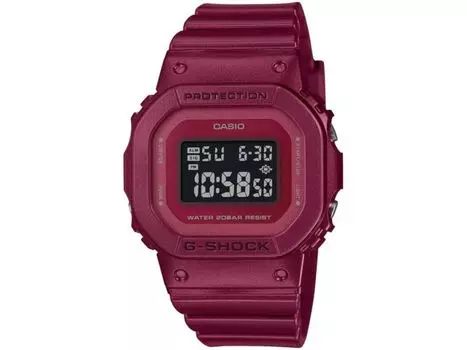 CASIO G-SHOCK GMD-S5600RB-4JF Модель среднего размера, черные x красные женские часы из смолы, НОВЫЕ