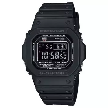 CASIO Casio G-SHOCK G-Shock часы мужские водонепроницаемые прочные солнечные радио солнечные цифровые черные GW-M5610U-1B