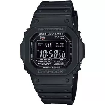 Casio G Shock Gw M5610u 1bjf [G Shock 20 Atm водонепроницаемый солнечный радиоприемник серии Gw M5610]