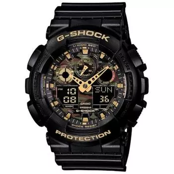 CASIO G SHOCK Камуфляжный циферблат серии GA 100CF 1A9JF