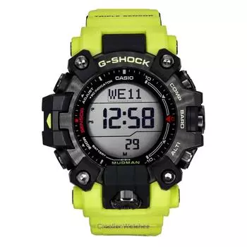 Casio G-Shock Master Of G-Land Mudman Цифровые Часы из Биополимера на Солнечной Батарее GW-9500MRY-1A9 200M Мужские Часы чёрный