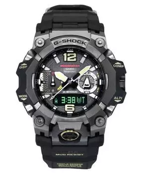 Casio G-Shock Master Of G-Land Mudmaster Аналоговый цифровой смартфон Link Tough Solar GWG-B1000-1A 200M Мужские часы чёрный