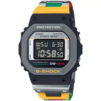 [Casio] G-Shock Men s Watch DW-5610MT-1JF Multi-Color Mix Tape Series Web Exclusive [Official Japanese Model]