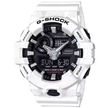 [Casio] G-Shock Men s Watch GA-700-7AJF White - Official Japanese Model