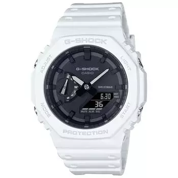 [Casio] G-Shock Men s Watch GA-2100-7AJF, Carbon Core Guard, White, Authentic Japan Model