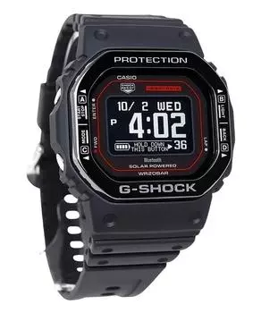 Casio G-shock Move G-Squad Цифровой смартфон Link Ремешок из био-смолы Solar DW-H5600MB-1A4 200M Мужские часы чёрный