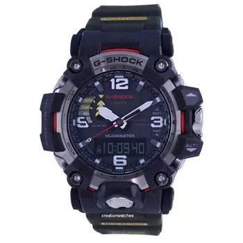 Casio G-Shock Mudmaster Analog Digital Solar Powered GWG-2000-1A3 GWG2000-1A3 200M Мужские часы чёрный
