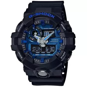 Casio G-Shock Мужские часы GA-710-1A2JF Черные Япония Выпуск Аутентичные