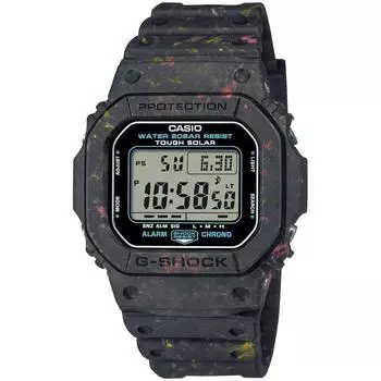 Casio G-Shock мужские часы Tough Solar, переработанная смола, черные, модель для внутреннего рынка Японии G-5600BG-1JR