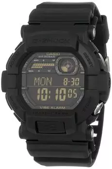 CASIO G-SHOCK Мужские цифровые часы Vibration GD-350-1B Black Overseas Модель Reimported Product