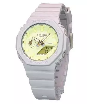 Casio G-Shock Nature s Color Series Аналоговые цифровые кварцевые женские часы с желтым циферблатом GMA-S2100NC-4A 200M жёлтый