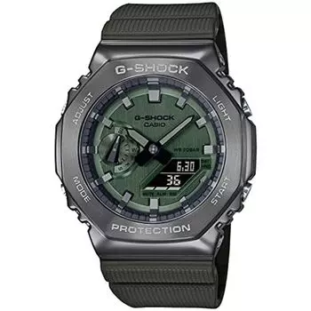 CASIO G-SHOCK Quartz GM-2100B-3AJF Мужские часы с металлическим покрытием LED Светло-зеленый НОВИНКА